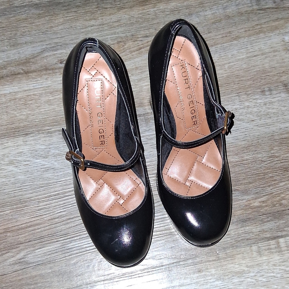 NWOT Kurt Geiger 'Regent' Mary Janes - Picture 4 of 9